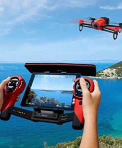 Parrot Bebop Quadcopter Drone with Sky Controller Bundle (Blue)